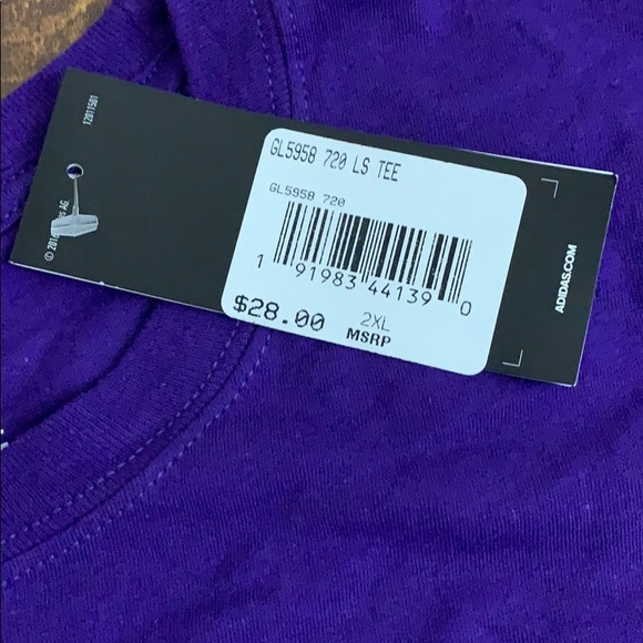 ADIDAS 2/Set Bundle Men’s Tee SHIRTs - Size 2XL - Picture 8 of 9